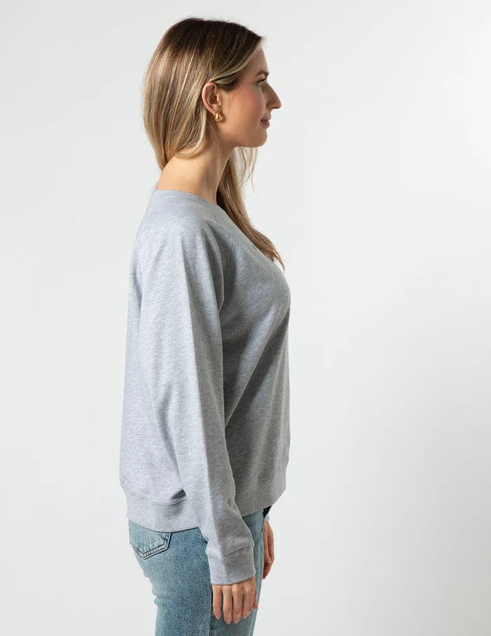 STELLA & GEMMA SWEATER GREY SGSW8204