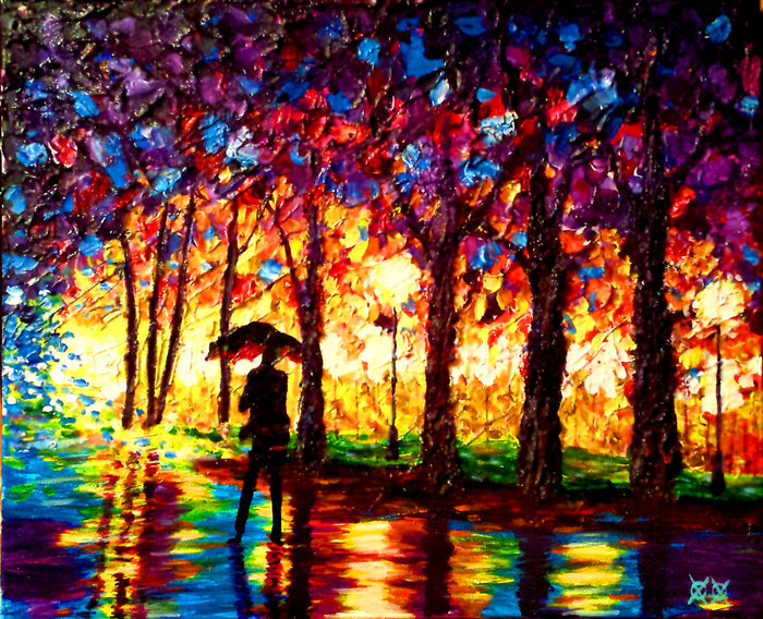Stroll in the Rain