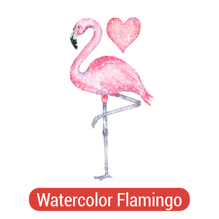 Watercolor Flamingo