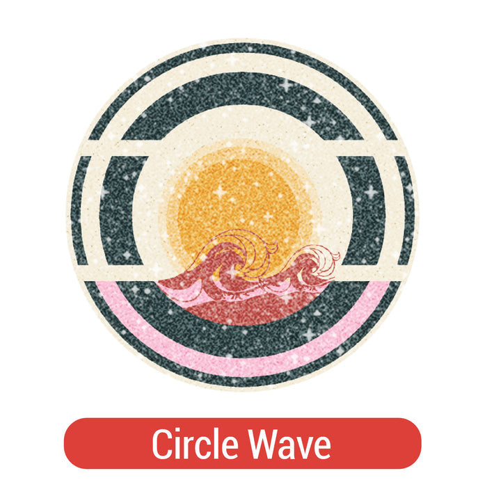 Summer Theme PAC Glitter HTV (8")