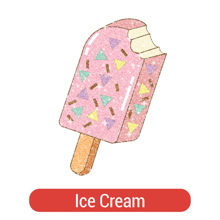 Summer Theme PAC Glitter HTV (8")
