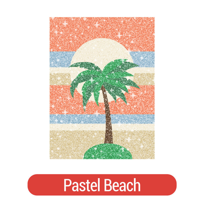 Summer Theme PAC Glitter HTV (8")