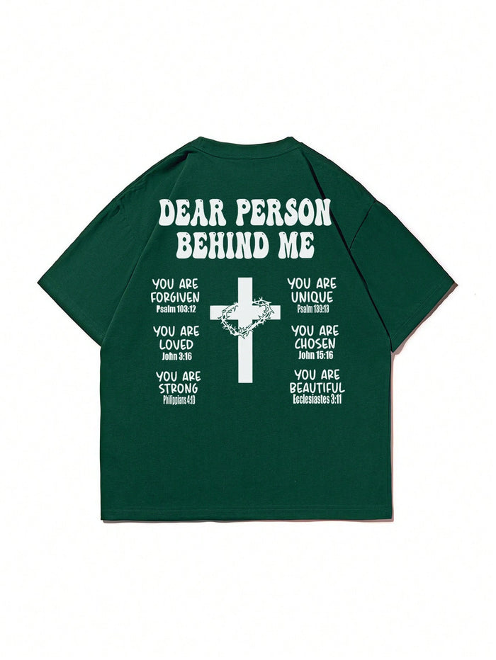 SXV Cross Print Short Sleeve T-Shirt