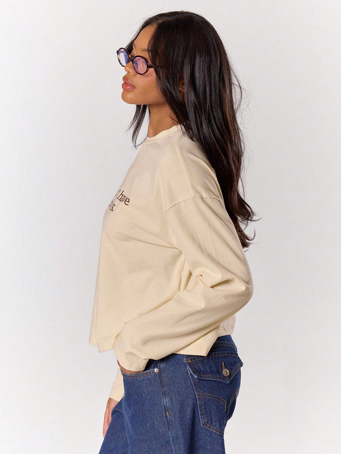 SXV Oversized Long Sleeve Graphic T-Shirt