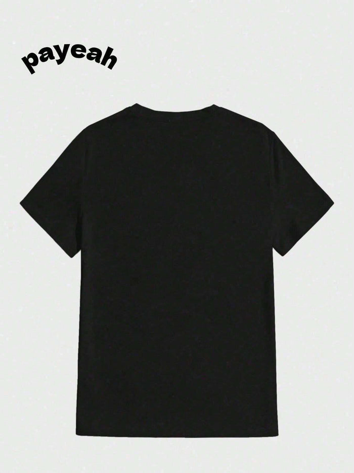 SXV Payeah Mclovin Smoking Casual Digital Print Pure Heavy Cotton T Shirt