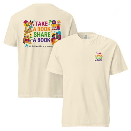 Take a Book Share a Book Tee