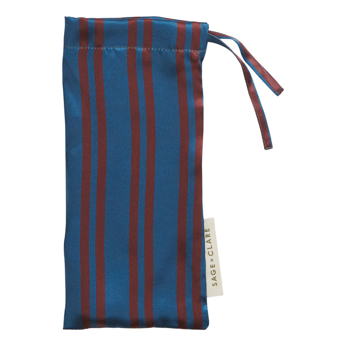 Taylor Silk Eye Mask - Capri