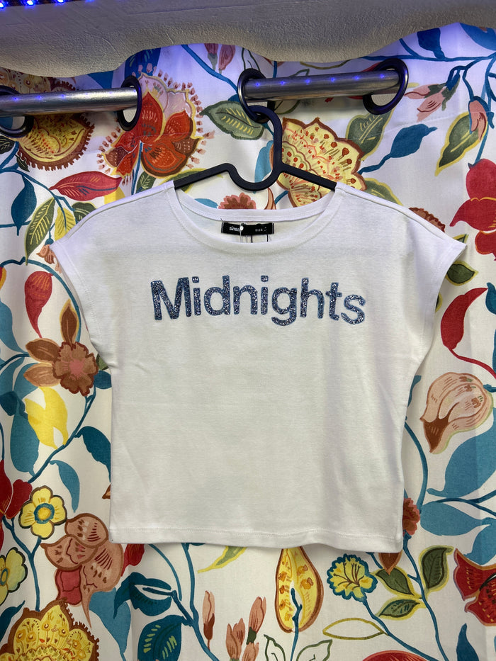 Taylor Swift 'Midnights' Handpainted Crop Top