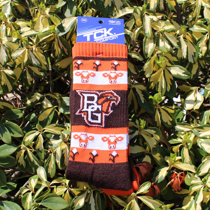 TCK Cows and Corn BGSU Socks