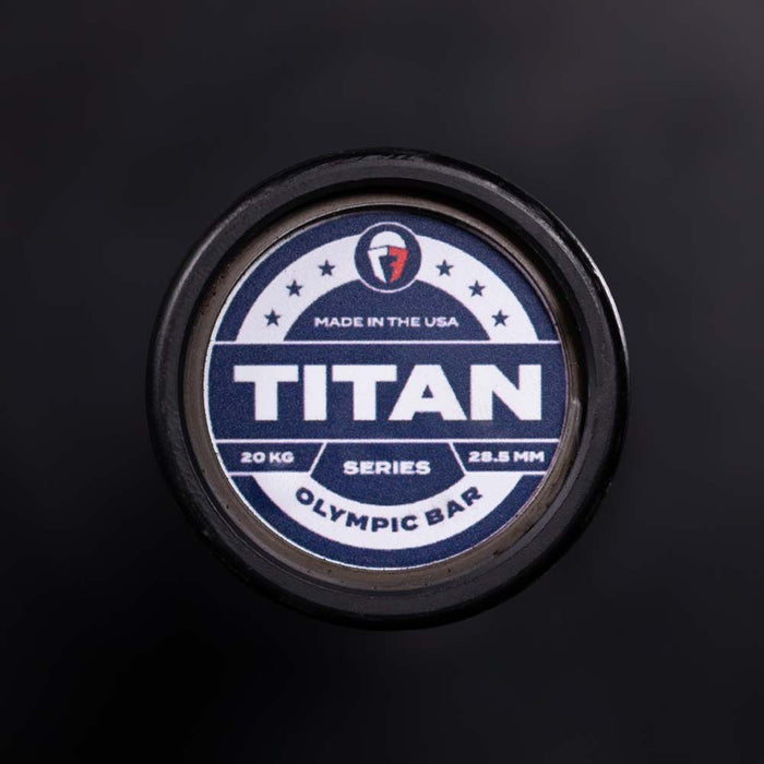 TITAN Series Cerakote Olympic Barbell | Black