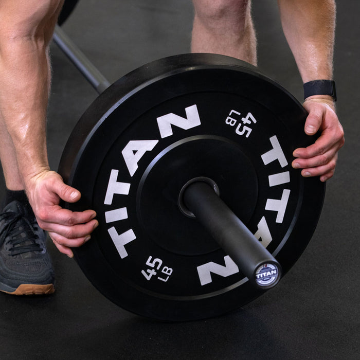 TITAN Series Cerakote Olympic Barbell | Black