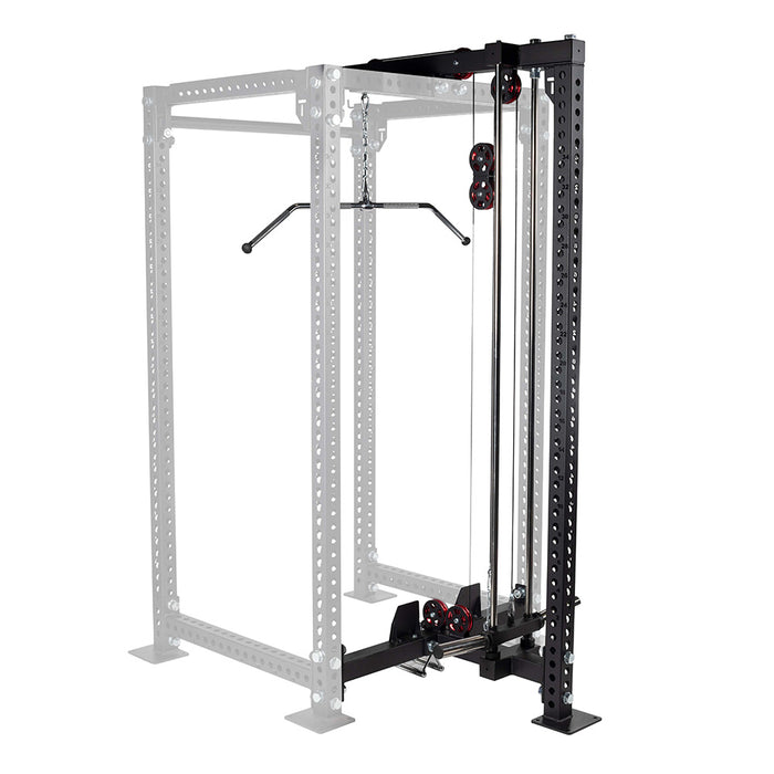 TITAN Series Lat Tower Power Rack Attachment | 90" / No Crossmember Needed