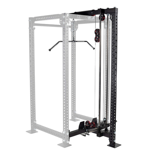 TITAN Series Lat Tower Power Rack Attachment | 90" / No Crossmember Needed
