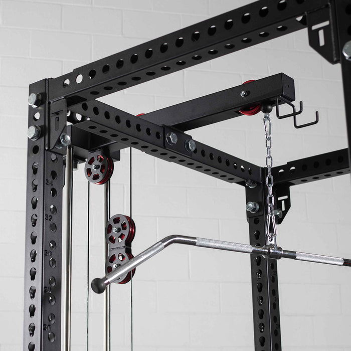 TITAN Series Lat Tower Power Rack Attachment | 90" / No Crossmember Needed