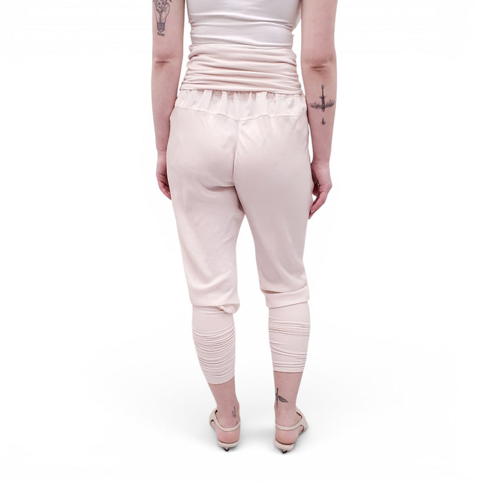 TOM FORD BLUSH PINK SILK PANTS - SIZE 40