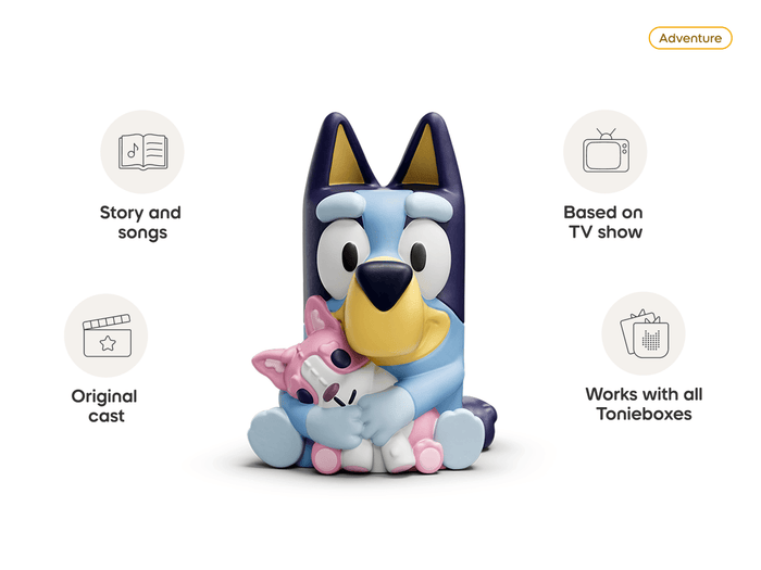Tonie Audio Play Figurines - Bluey 3-Pack