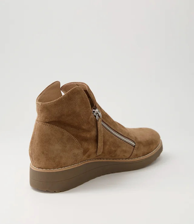 TOP END OHMY LT CHOC SUEDE
