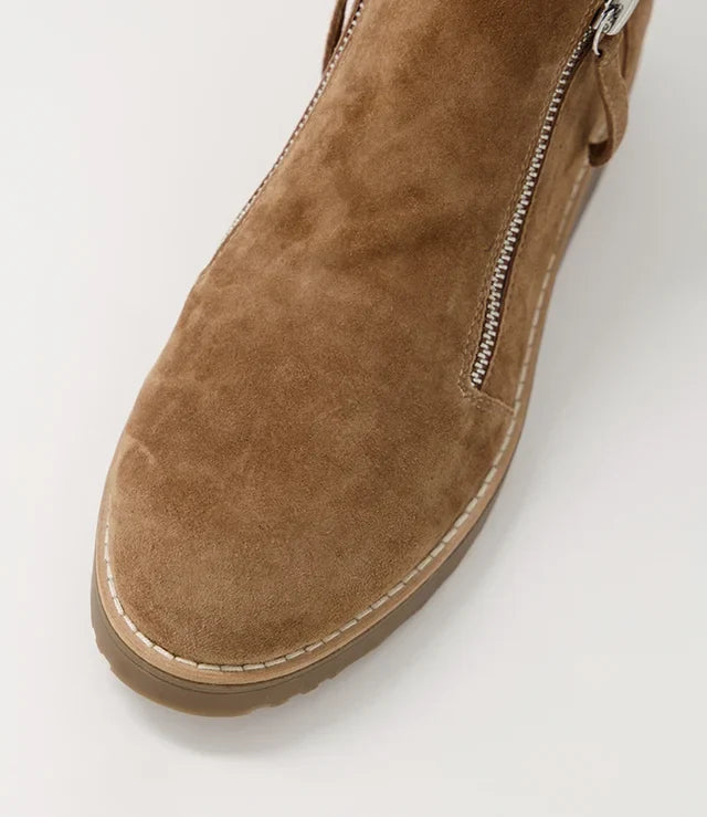 TOP END OHMY LT CHOC SUEDE