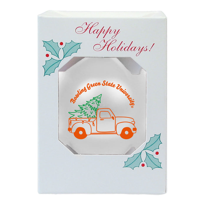 MCM Truck Tree Hauler Shatterproof Ornament