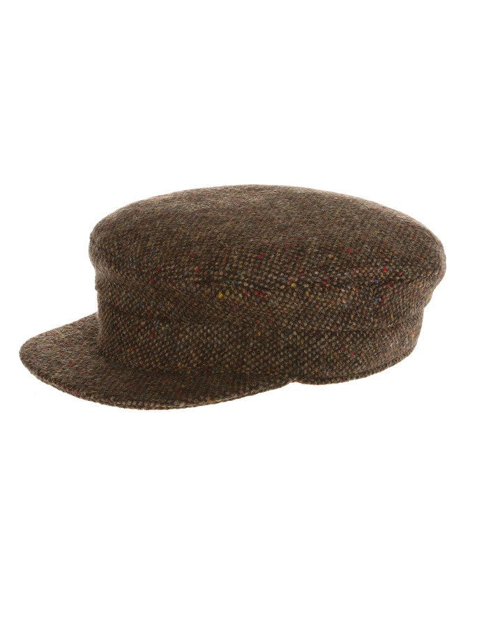 weed Skipper Cap- Brown Fleck Salt & Pepper #color_brown-fleck-salt-pepper