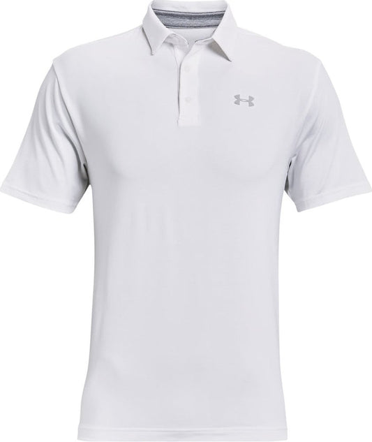Under Armour Mens Playoff Polo 2.0 White 1327037-107
