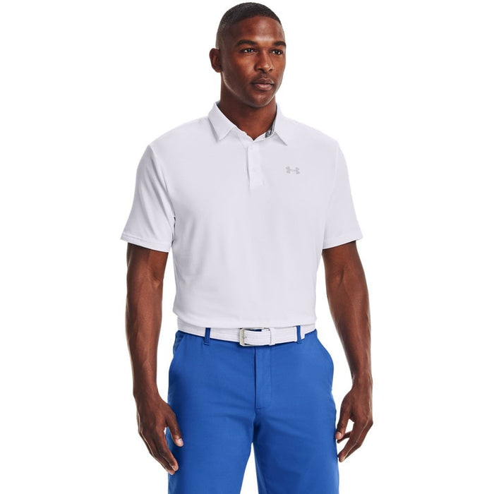 Under Armour Mens Playoff Polo 2.0 White 1327037-107