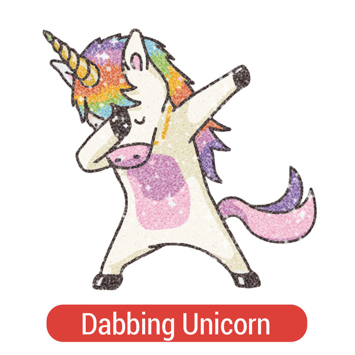 Unicorn Theme PAC Glitter HTV (8")