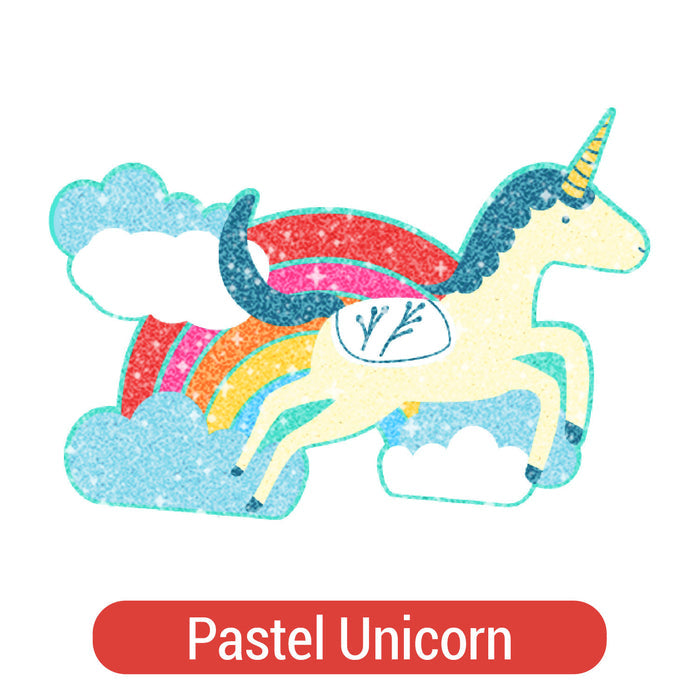 Unicorn Theme PAC Glitter HTV (8")