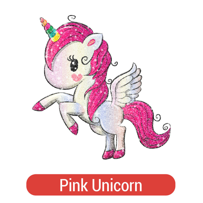 Unicorn Theme PAC Glitter HTV (8")