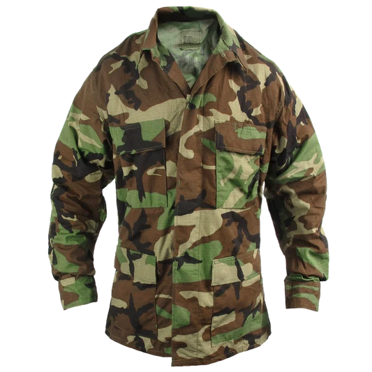 USGI Woodland Ripstop Shirt - US Army Surplus - Field Shirts