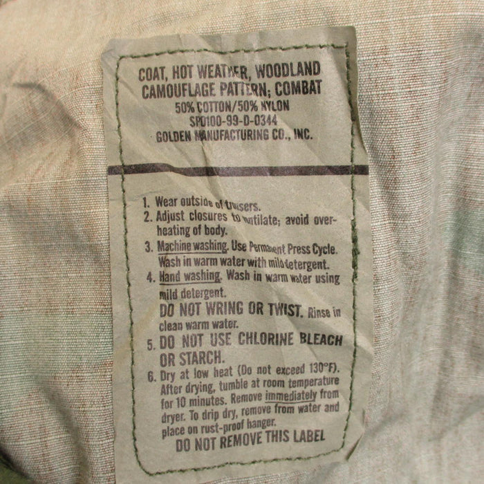 USGI Woodland Ripstop Shirt - US Army Surplus - Field Shirts