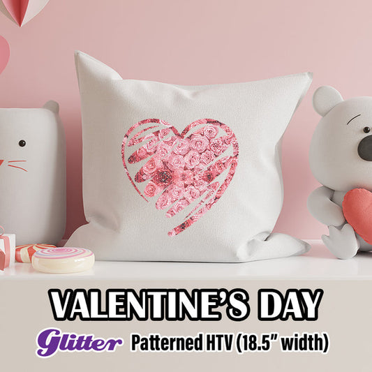 Valentine's Day Glitter Pattern