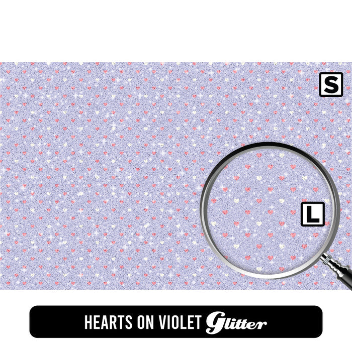 Hearts on Violet