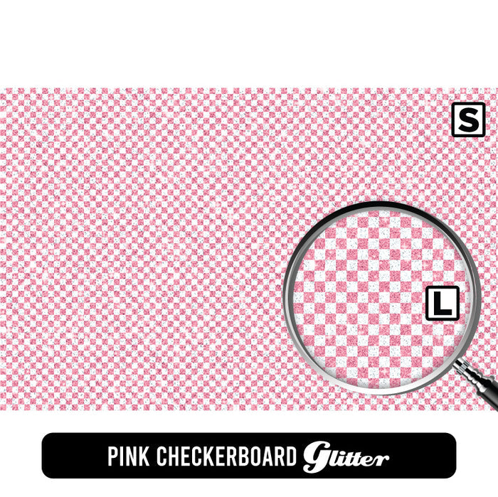 Pink Checkerboard