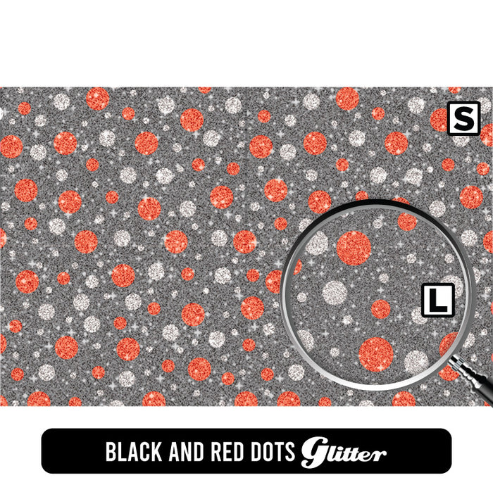 Black and Red Dots