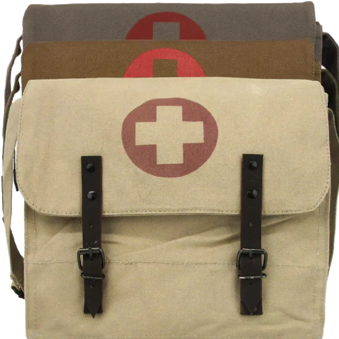 Vintage Medics Canvas Shoulder Bag - Rothco - Shoulder Bags