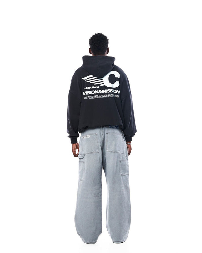 VISION MISSION HOODIE INDIA INK - COLD CULTURE #man
