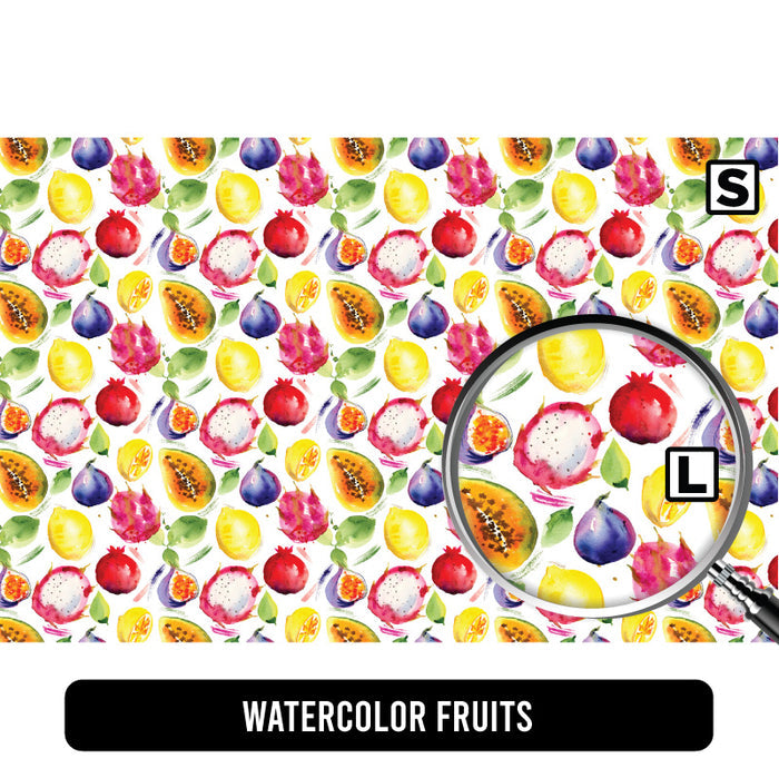 Watercolor Fruits