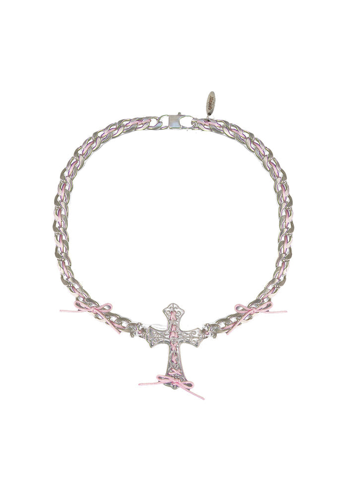 WHISPER CROSS CHAIN 9MM