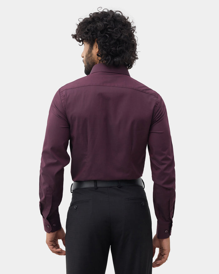 Wine Check Shirt - Element