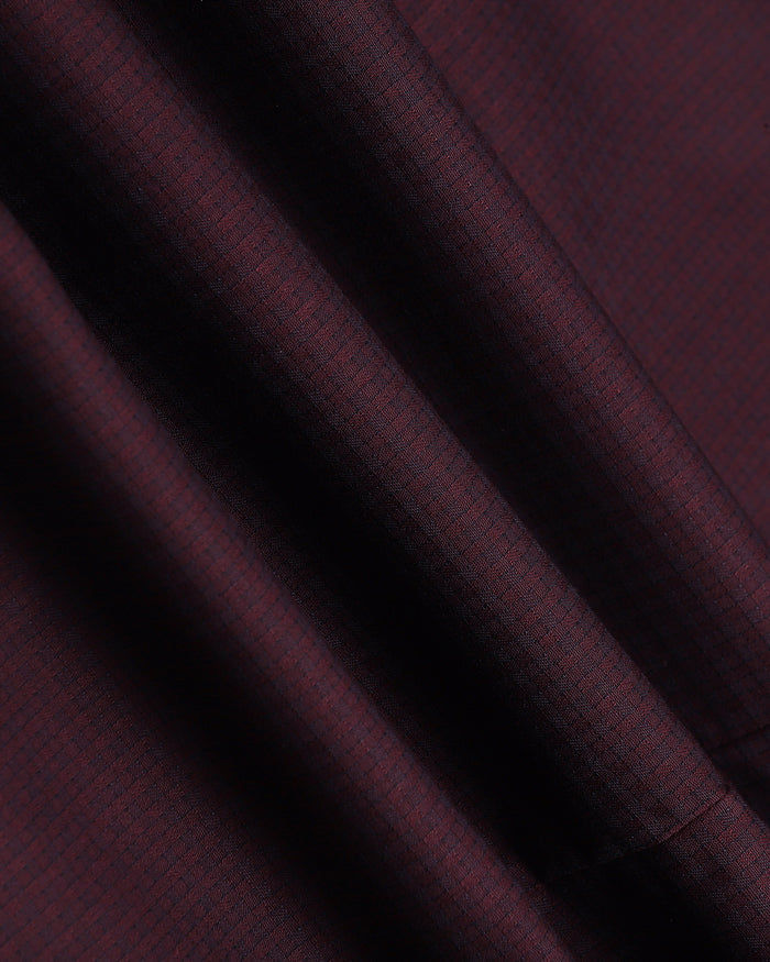 Wine Check Shirt - Element
