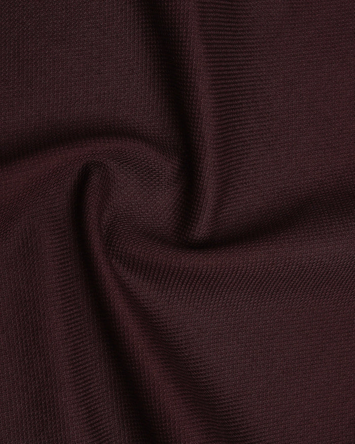Wine Textured Shirt - Caty