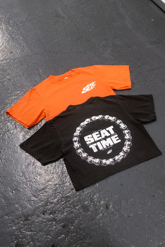 Women’s Flame:Chain Crop Tee