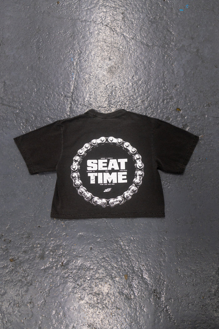 Women’s Flame:Chain Crop Tee