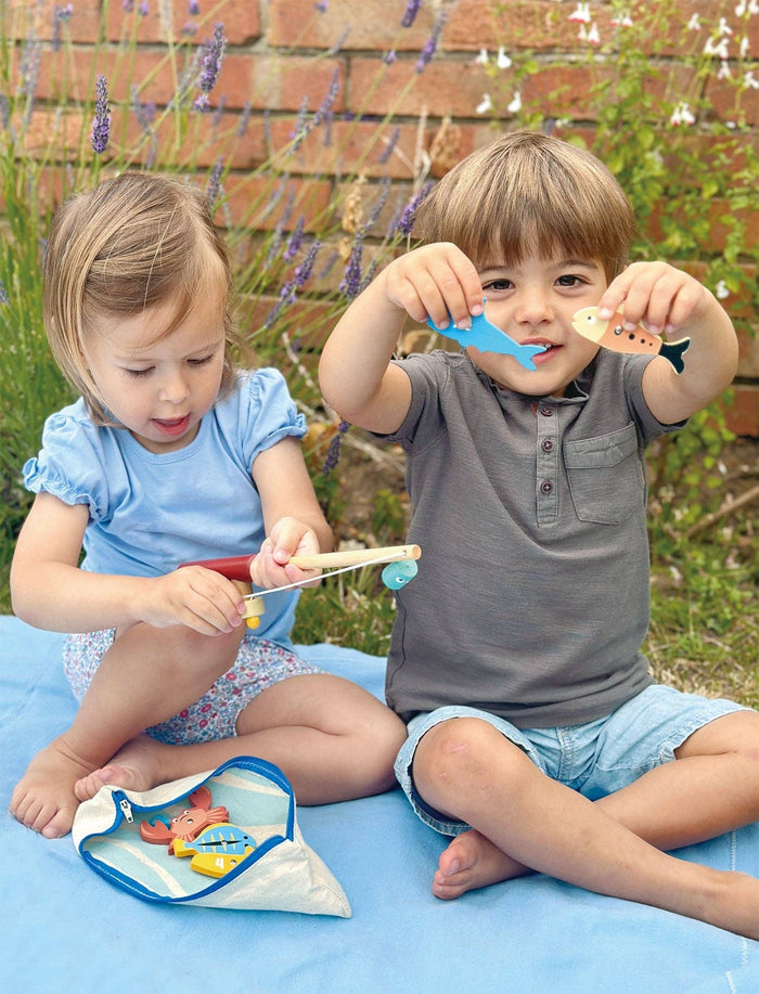 Wooden Fishing Game - Wee Bee Baby Boutique