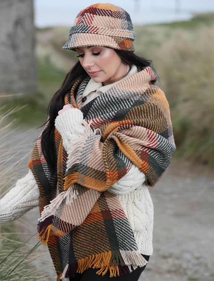 Wool Country Stole - Galway Sage #color_galway-sage