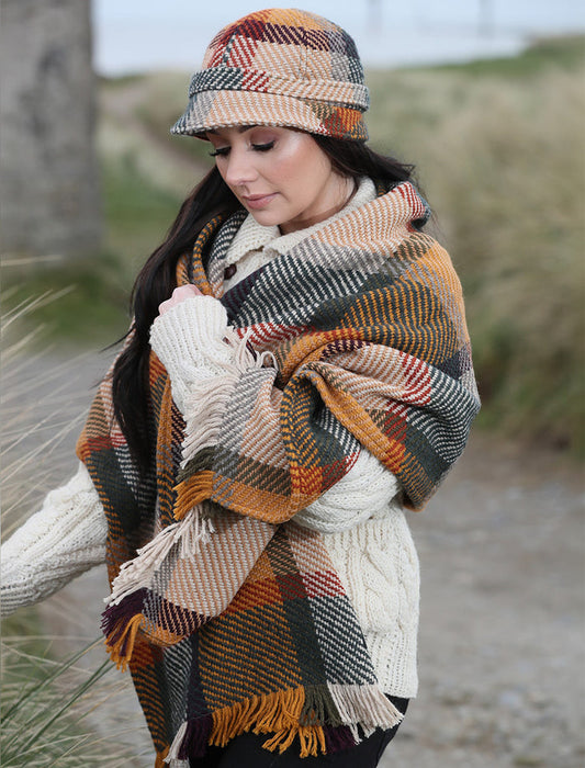 Wool Country Stole - Galway Sage #color_galway-sage