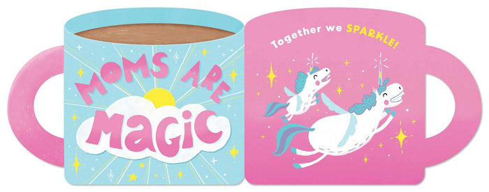World's Best Mom (A Mugs & Kisses Mother's Day Shaped Board Book for Toddlers) - Wee Bee Baby Boutique