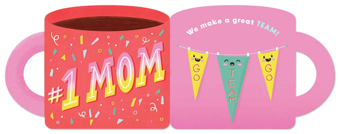 World's Best Mom (A Mugs & Kisses Mother's Day Shaped Board Book for Toddlers) - Wee Bee Baby Boutique