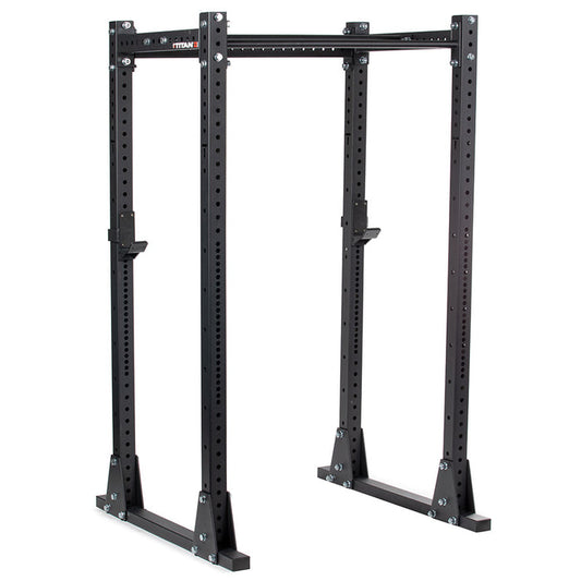 X-3 Series Flat Foot Power Rack | 82in / No Weight Plate Holders